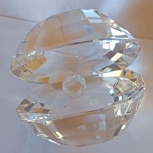 Elegant Crystal Decorative Crystal Clam Small